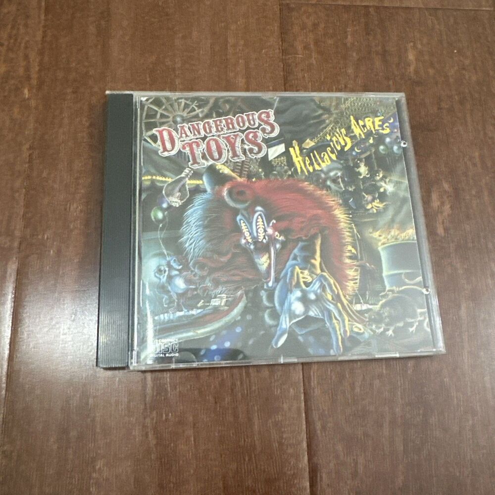 Dangerous Toys - Hellacious Acres CD 1991 COLUMBIA OG PRESSING RARE OOP